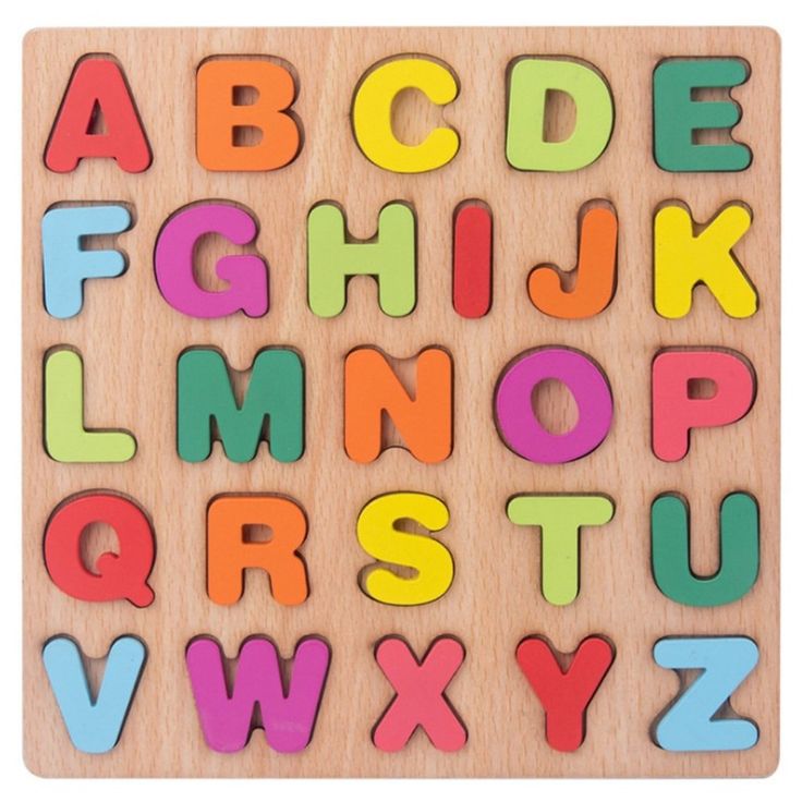abc wooden board